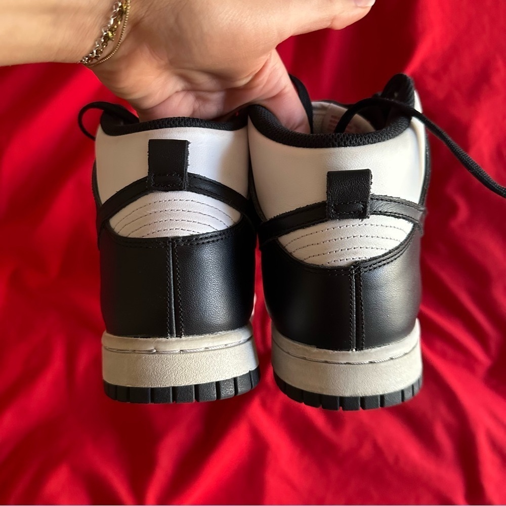 Nike Dunk High Panda Sneakers - Picture 9 of 12